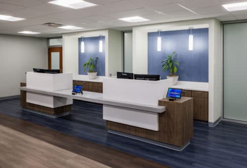 Baptist front desk specialty clinic