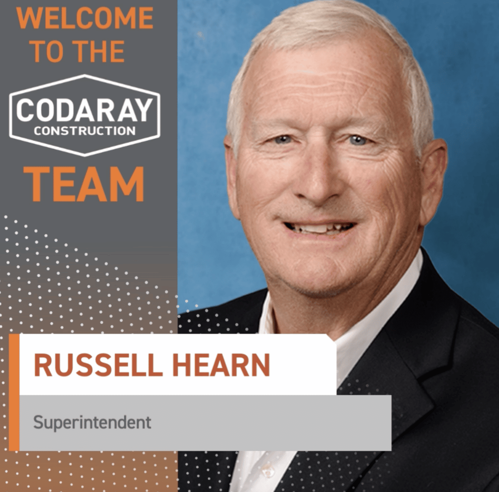 Russell Heard Welcome to the Team