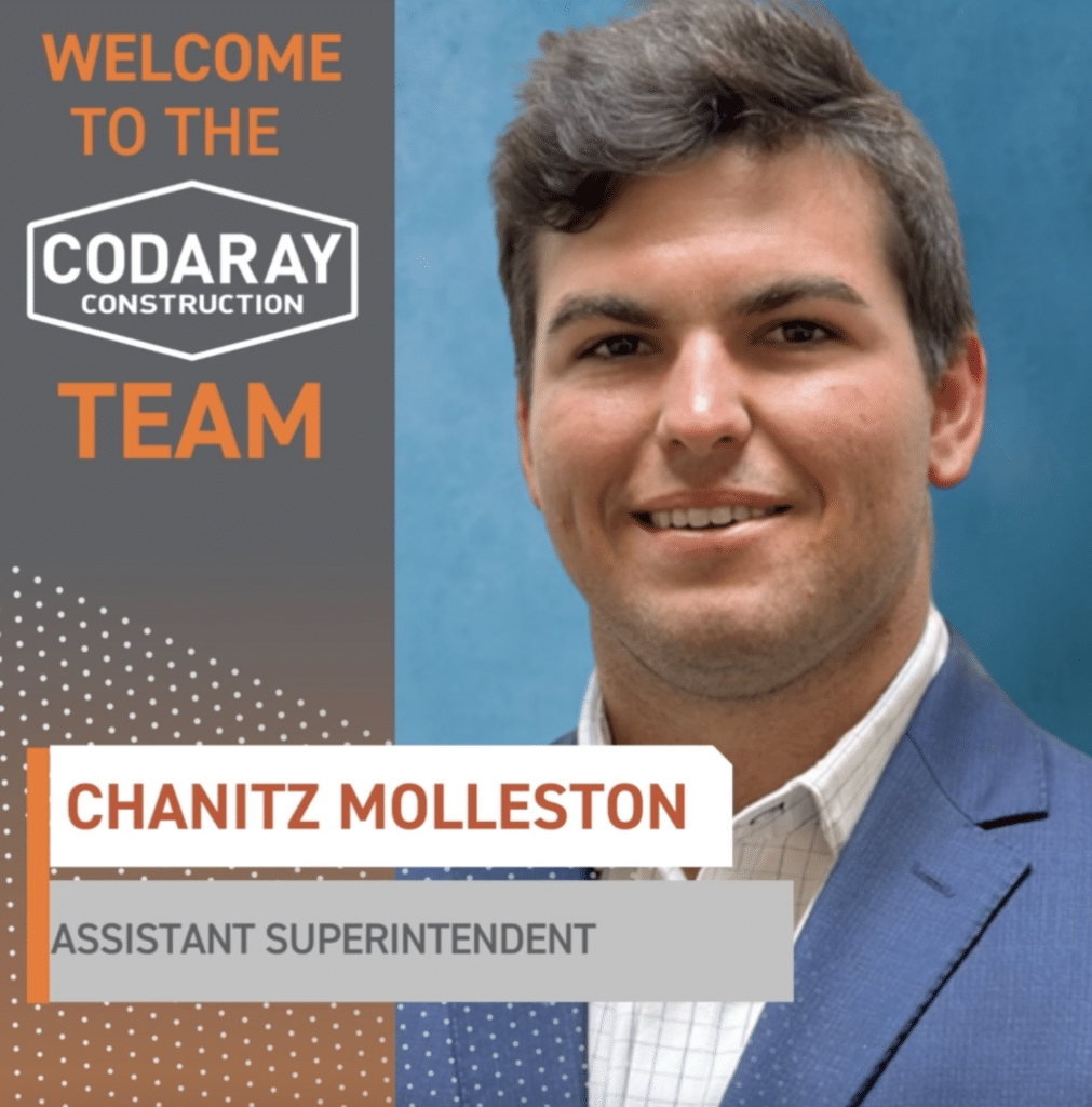 Codaray Construction Welcomes Chanitz Molleston